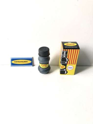 TINTA STEMPEL WARNA UNGU INK STAMP PAD PURPLE THE BEST TINTA CAP ORIGINAL AMAN UNGU