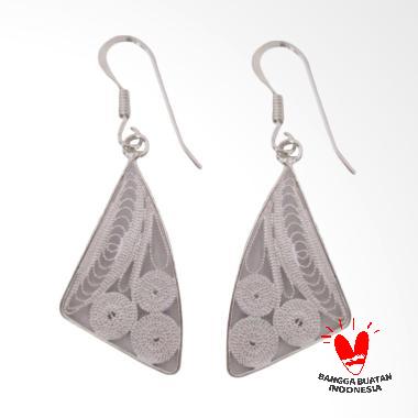 Borobudur Silver Filigri Layar SS-ERQ001366 Anting