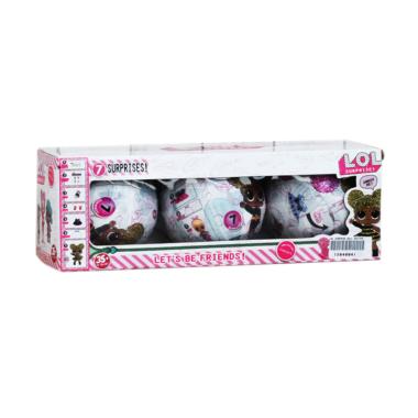 LOL Surprise Ball Glitter Mainan Anak [3 pcs]