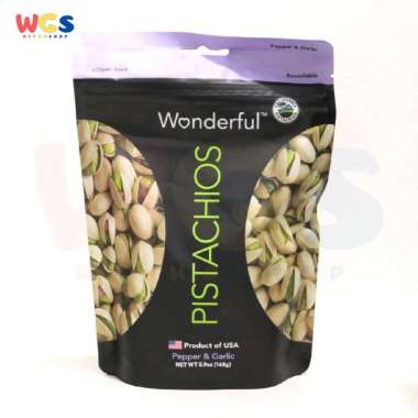 Jual Kacang Wonderful Pistachios Classic Roasted Salted USA ...