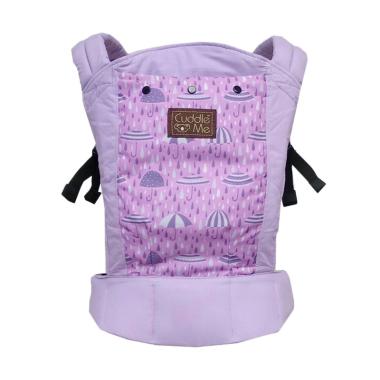 Cuddle Me Lite Carrier Full Motif Rainy Days Gendongan Bayi
