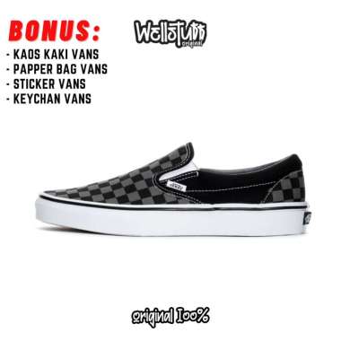 Harga sepatu vans checkerboard original online