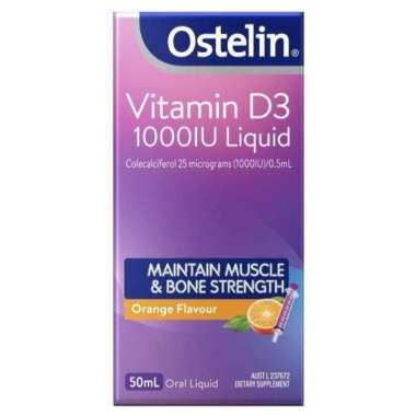 Ostelin Vitamin D3 1000IU Liquid 50ml