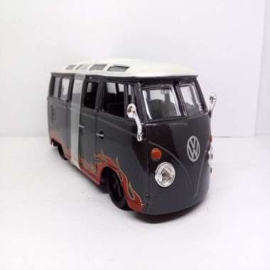Diecast Miniatur Mobil Volkswagen Van SAMBA - Diecast VW Combi