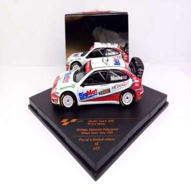 Diecast Mobil Rally Citroen Xsara WRC #8 Kris Meeke Rally Bologna