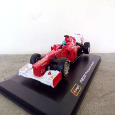 Diecast Miniatur Mobil Sport Formula One F1 Ferari Fernando Alonso