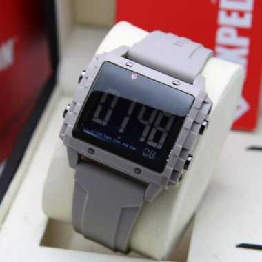 JAM TANGAN EXPEDITION E6817 6817 RUBBER DIGITAL UNISEX. ORIGINAL GREY