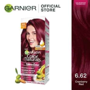 Garnier Color Naturals Pewarna Rambut 6.62 Cranberry Red