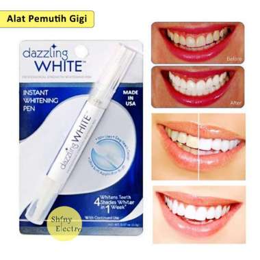 Alat Pemutih Gigi Instant - Dazzling White Teeth Whitening Bleaching Gel Pen Kit Tooth