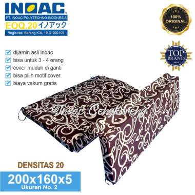 Kasur Busa Lipat Inoac EOQ D20 Semua Ukuran Tebal 5 cm / Kasur Busa Inoac Murah / Inoac Original 160
