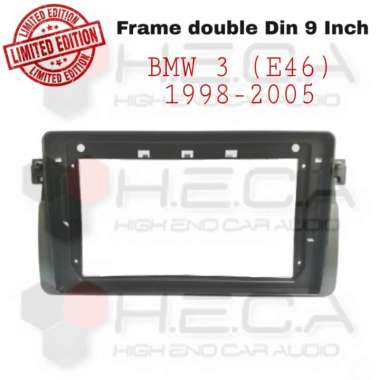 Frame 9" BMW 3 (E46) 1998-2005 Double Din 9 inch Android Head Unit