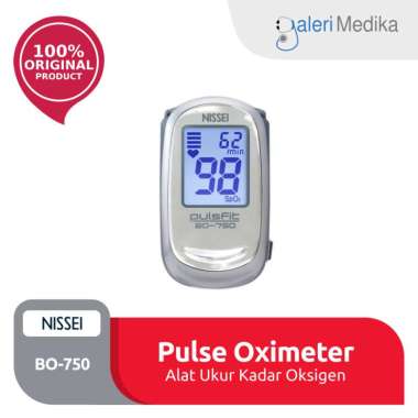Pulse Oxymeter / Oximeter Nissei BO-750 Alat Saturasi / Cek Oksigen Made In Japan
