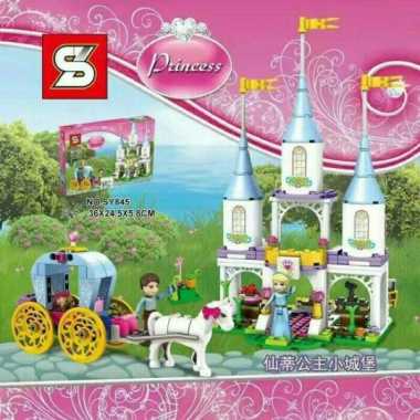 Brick/Block SY 845 Cinderella's Castle And Royal Carriage SY845