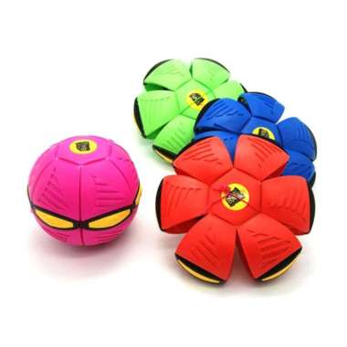 BOLA UFO LONCAT LED / FLAT BALL DISC/UFO MAGIC BALL Random