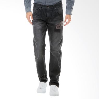 Wrangler Spencer Celana Denim Pria - Dark Grey [SMCBC02A16]