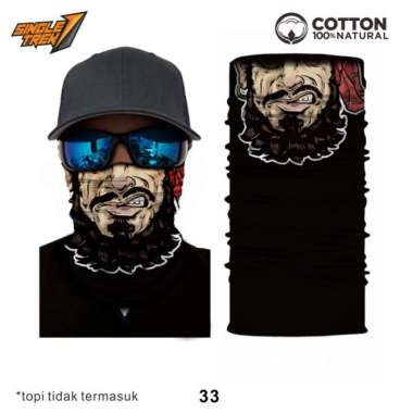 Buff Headwear super stretch adem Headwear Elastis 33 Jenggot