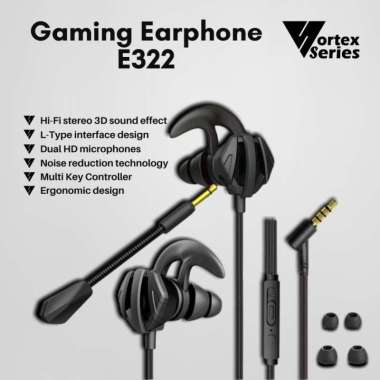 VortexSeries E322 Gaming Earphone