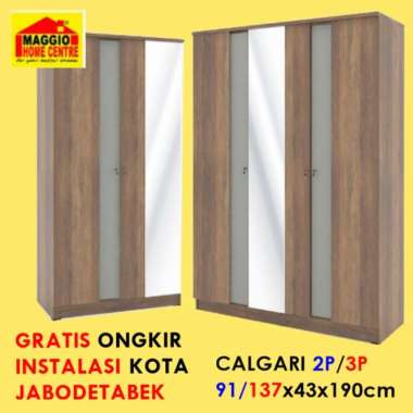 LEMARI PAKAIAN 3 PINTU - LEMARI PAKAIAN 2 PINTU - LP CALGARY - OLYMPIC 3 PINTU