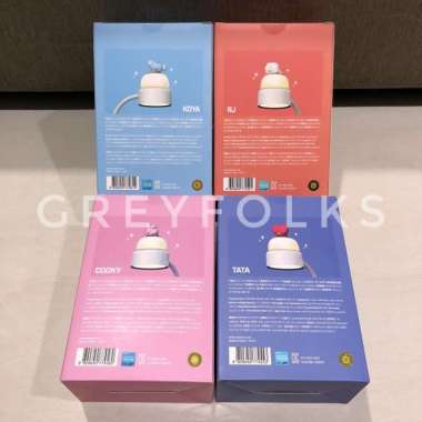 [READY STOCK] BTS BT21 Baby Portable Mood Lamp Line Friends Official - RJ Multicolor