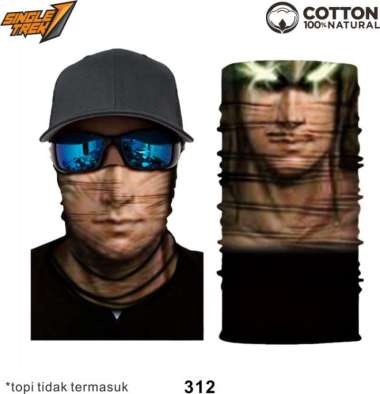Buff Headwear super stretch adem Headwear Elastis 312 Green eye