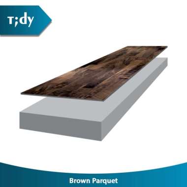 TIDY VINYL HC7033 BROWN PARQUET-BOX=3.753M2