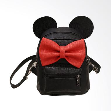 Enable Woman Model Mickey Mouse Tas Ransel Wanita - Black