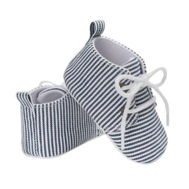 Abby Baby Stripe School Shoes Sepatu Bayi