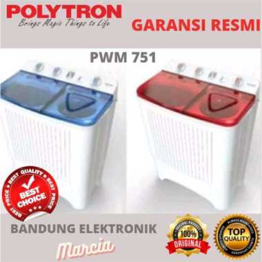 MESIN CUCI POLYTRON PWM-751 / PWM751 , mesin cuci 2 tabung