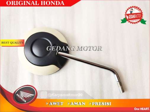 KACA SPION SCOOPY ESP KANAN CREAM VI BE ORI AHM ZK
