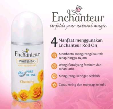 Enchanteur Charming Roll On Deodorant Whitening [40 mL]