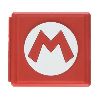 Nintendo Switch Mario Premium Tempat Kaset Game Card - Red