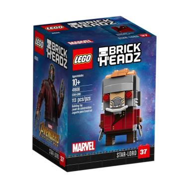 LEGO 41606 Brickheadz Star Lord Mainan Blok & Puzzle