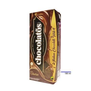 Chocolatos Drink - Minuman Rasa COKELAT ITALIA - RTD 190ml KOTAK