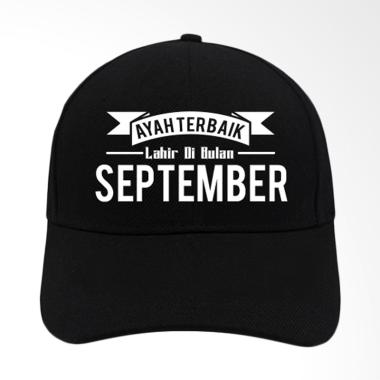 IndoClothing Ayah Terbaik Lahir Di Bulan September Topi Baseball