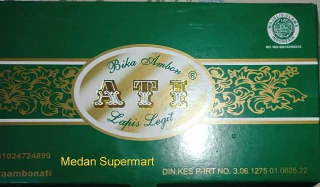 BIKA AMBON ATI ORIGINAL Besar Oleh Oleh Medan Legend ATI Raja