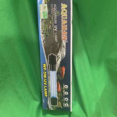 Aquarium lampu uv AQUAMAN 5 WATT WP 5 W UV LAMP