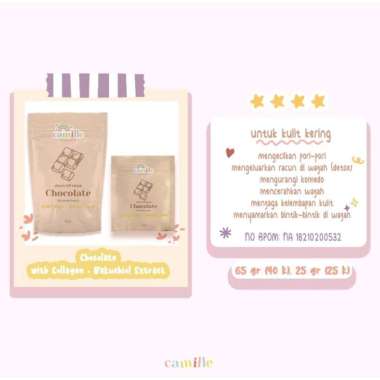 CAMILLE - Wash Off mask 65gr Chocolate
