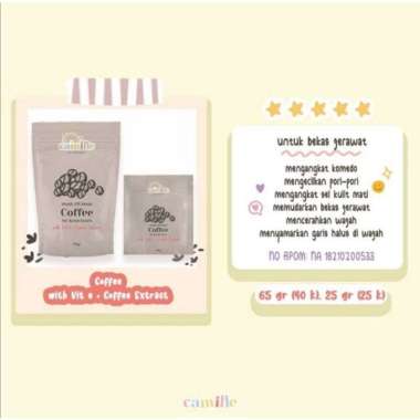 CAMILLE - Wash Off mask 65gr Coffe