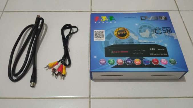 set top box dvb t2 tanaka STB tv digital. rca, loop