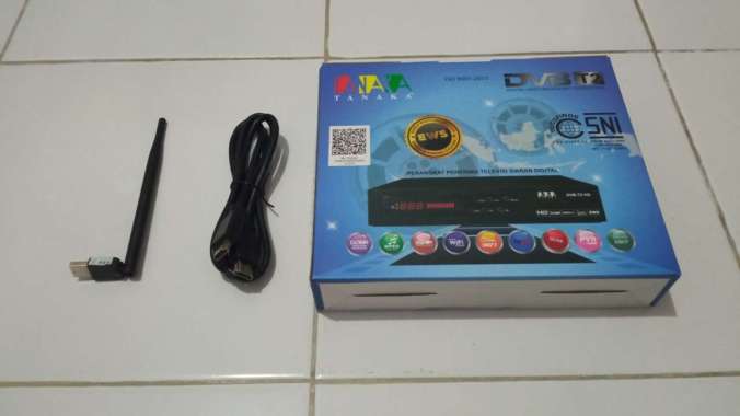 set top box dvb t2 tanaka STB tv digital. hdmi + dongle