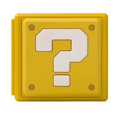 Nintendo Switch Premium Game Card Case - Mario Question Block Kuning