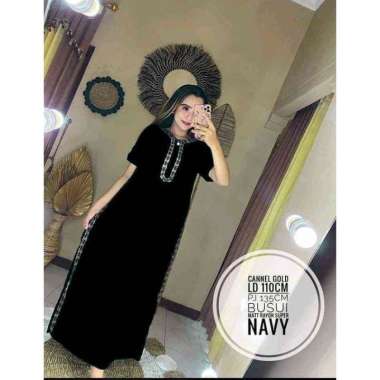 DASTER RENDA TEBY CHAMELIKA GOLD DASTER WANITA DASTER KEKINIAN DASTER PANJANG DASTER RENDA DASTER