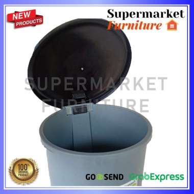 TEMPAT SAMPAH BULAT INJAK / TONG SAMPAH BULAT BUBBLE WRAP 2 LAPIS