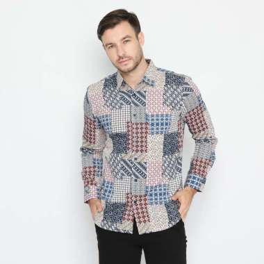 Platini Kemeja Batik Pria Lengan Panjang 460488 S
