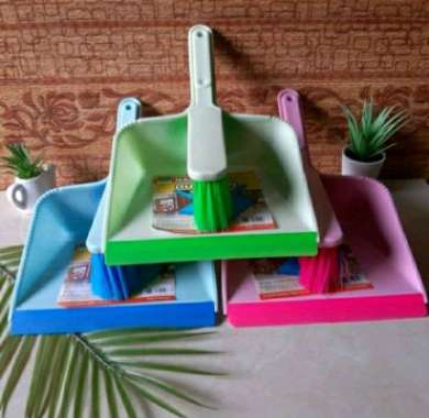 Pengki Sapu Mobil Set Mini 302S Nagata Biru