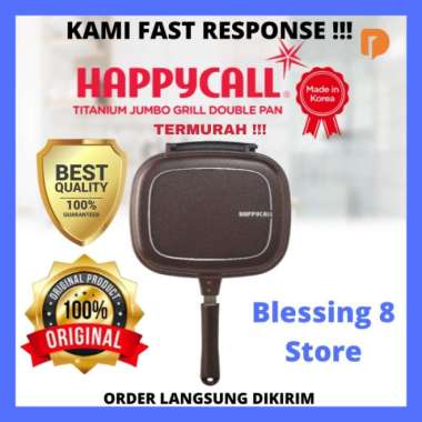 Happy Call Titanium Standard Double Pan Original Korea 28 Cm Multicolor