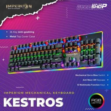 Imperion Kestros KG-350 RGB - Full Size Mechanical Keyboard