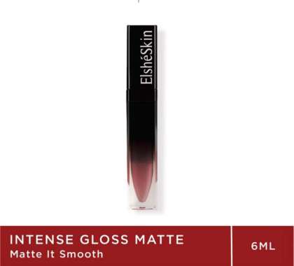 ELSHESKIN Intense Gloss Matte Sugarberry - Lipstick Nude - Lipstik Ringan dan Tahan Lama - Lipstik G