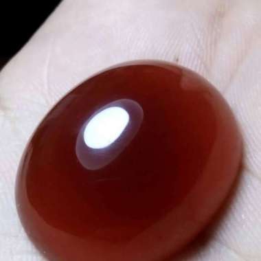 Natural Batu Akik Sulaiman Motif Yaman Merah Antik Unik