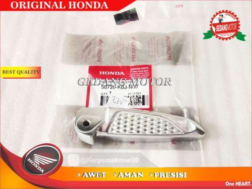 FOOTSTEP PIJAKAN KAKI BELAKANG NEW BEAT GENIO 110 KANAN ORI AHM